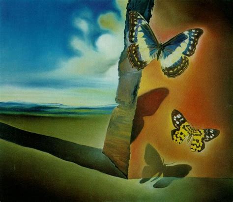 butterfly salvador dali|Landscape with Butterflies,1956 by Salvador Dali